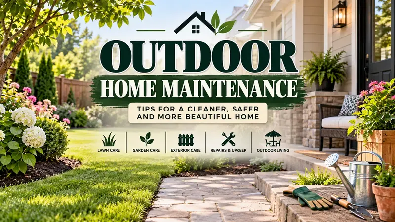 outdoor home maintenance