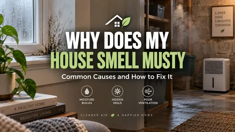 why does my house smell musty