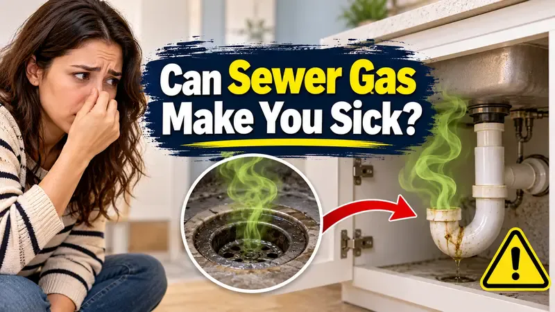 can sewer gas make you sick