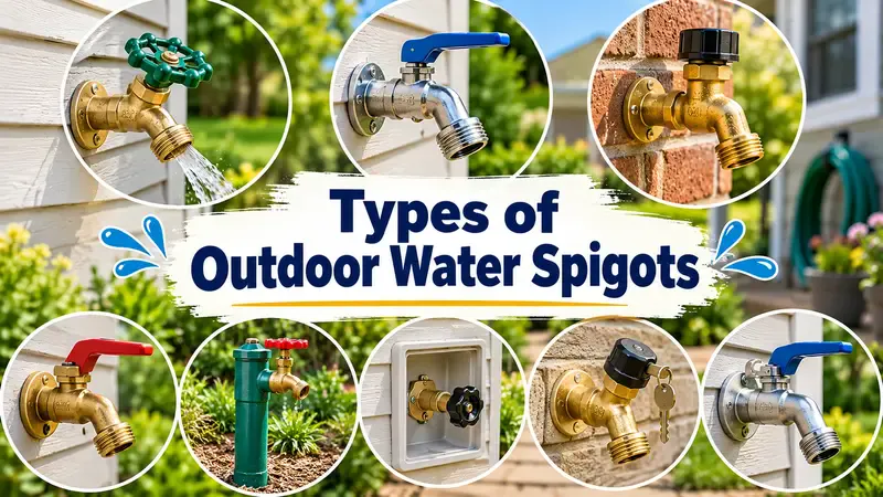 types of outdoor water spigots